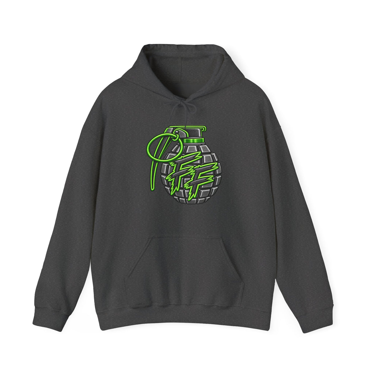 FUBAR Grenade Graphic Hoodie — Military-Inspired Tactical Streetwear