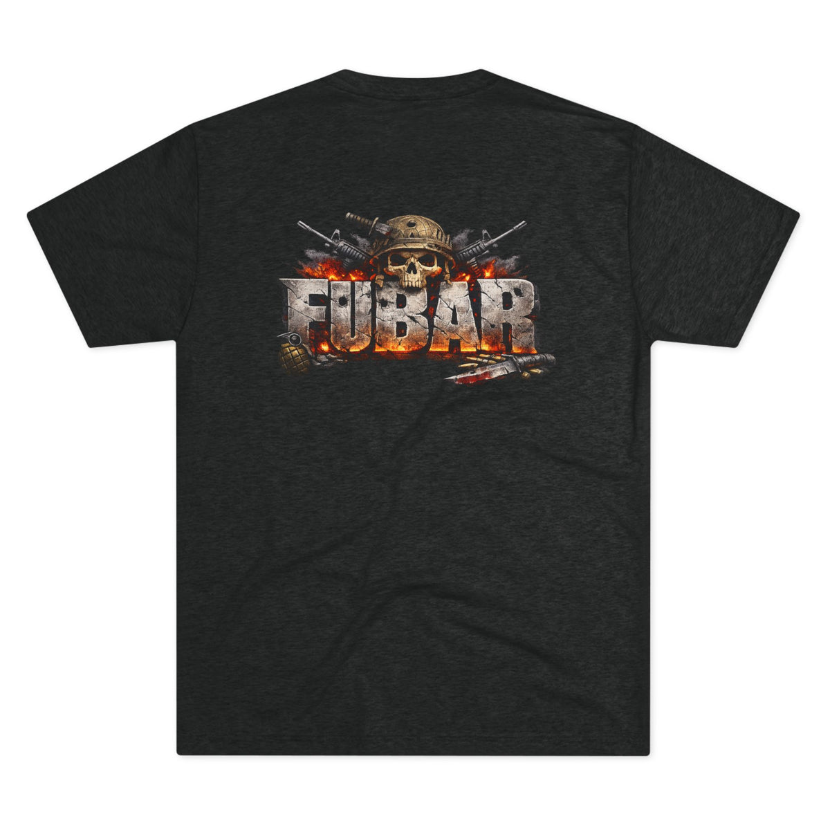 FUBAR Military Skull & Pin-Up Graphic Tee