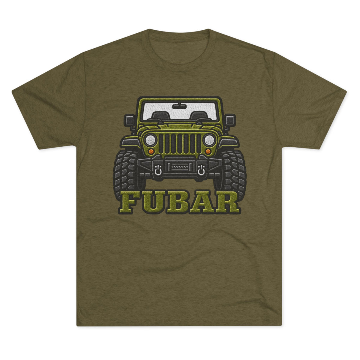 FUBAR Military Jeep T‑Shirt