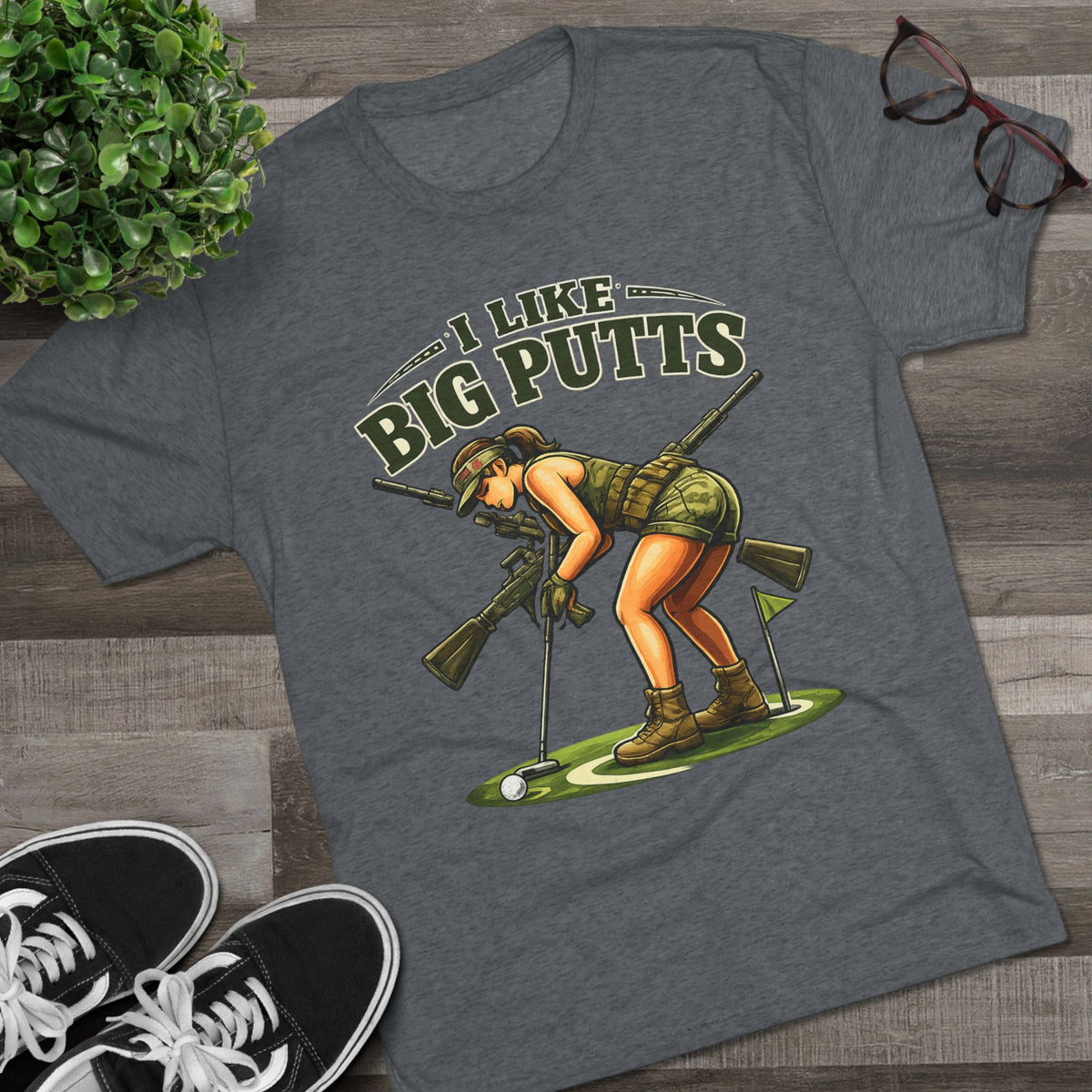 "I Like Big Putts" Graphic Shirt