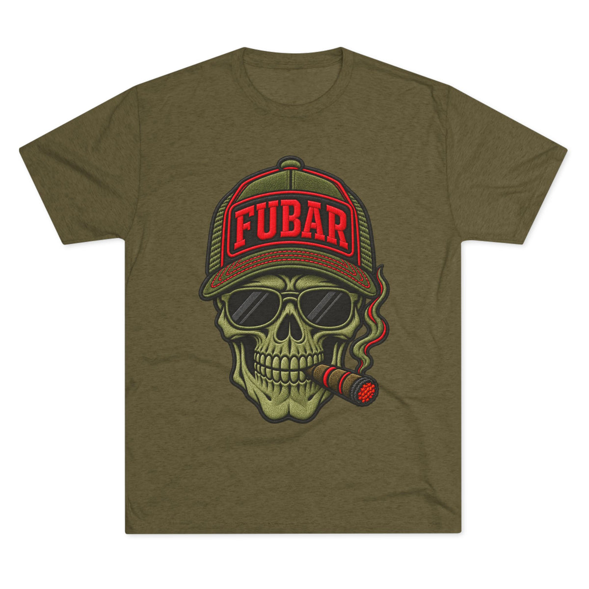 'Same People Different Battles' Patriotic Skull T-Shirt