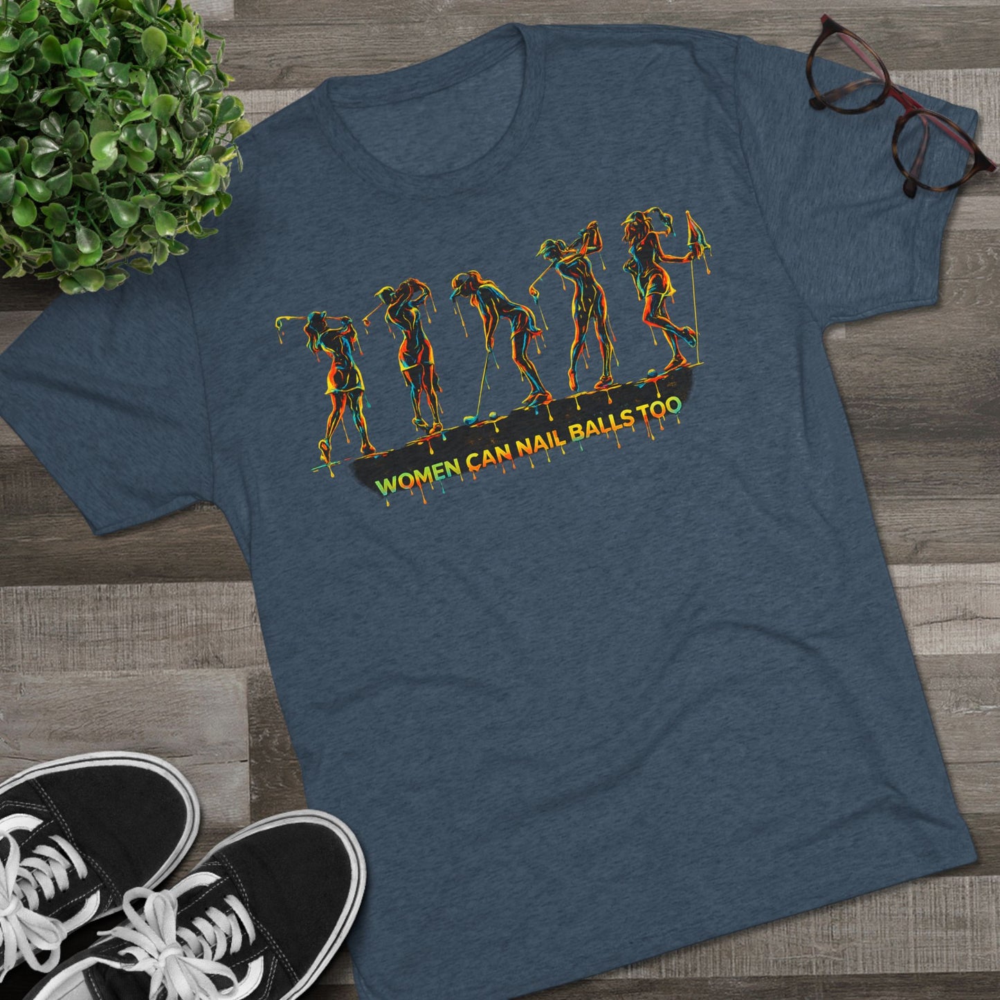 Women Can Nail Balls Tee