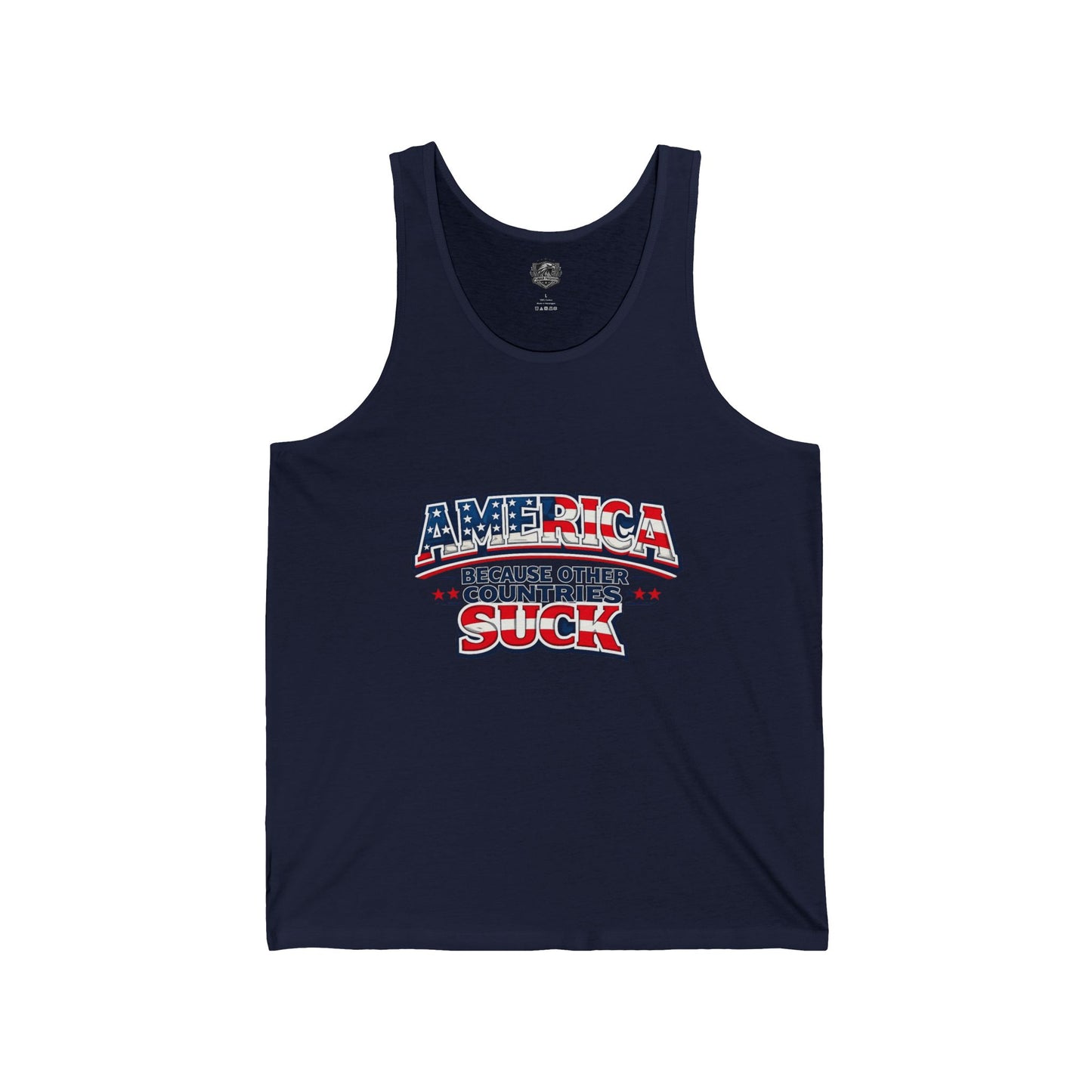 Men's "America Because Other Countries Suck" (Tank Top)