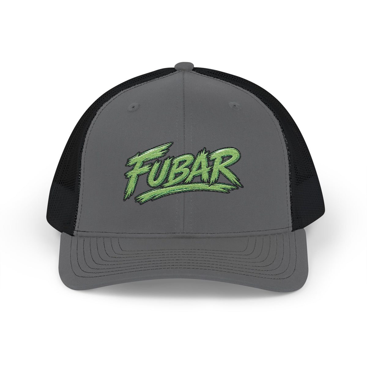 Neon Green Retro Snapback (Curved-Visor)