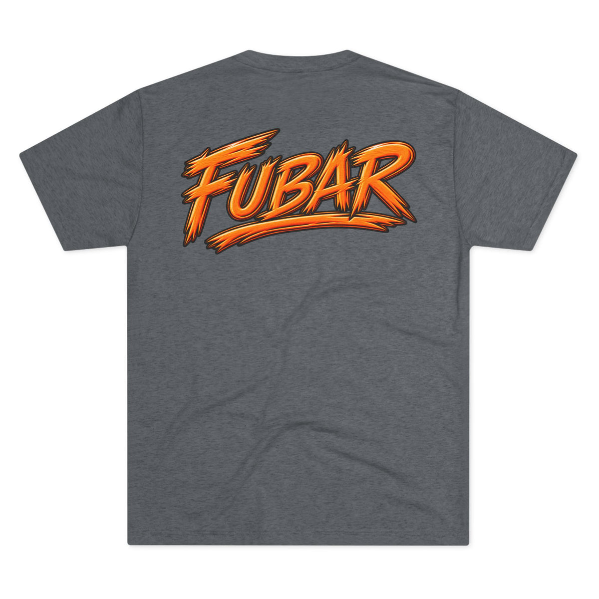 Halloween FUBAR T-Shirt — Pumpkin Skull Military Helmet Graphic Tee