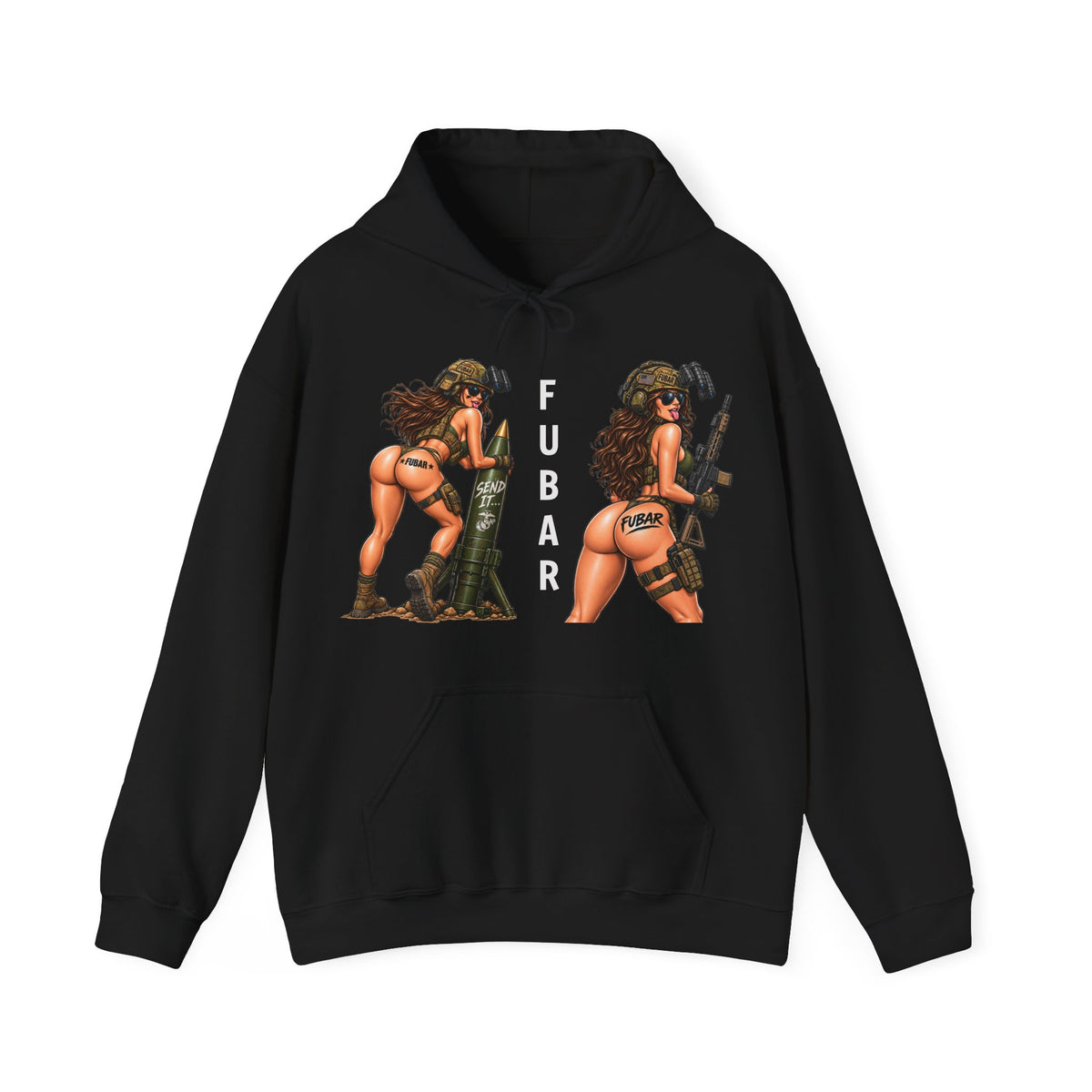 FUBAR Military Pinup Hoodie