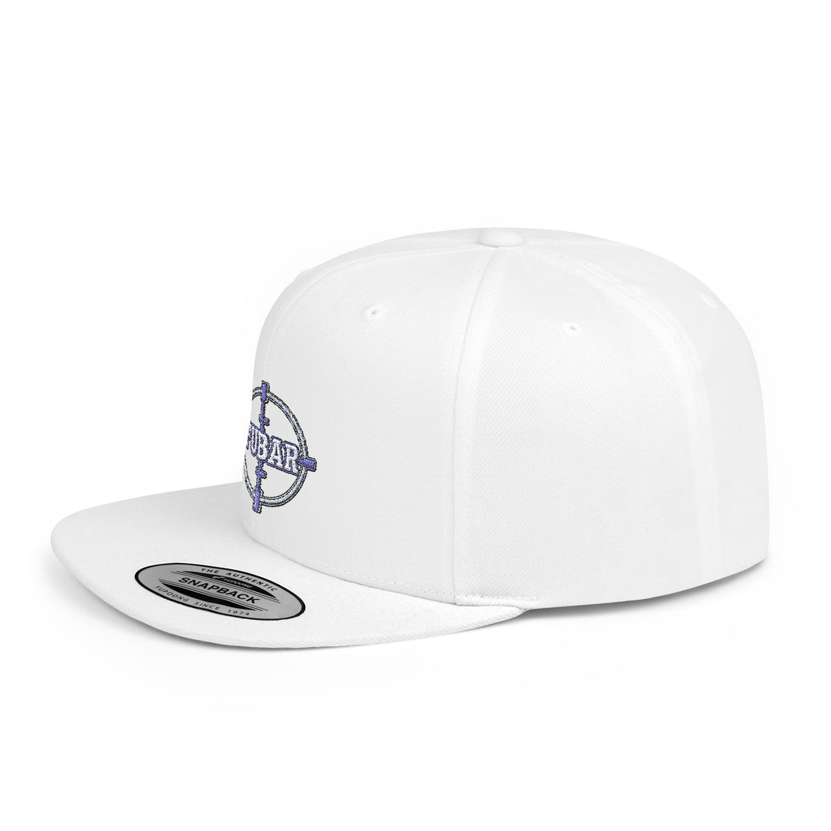 Snapback Hat — FUBAR Target Logo Flat-Bill Cap
