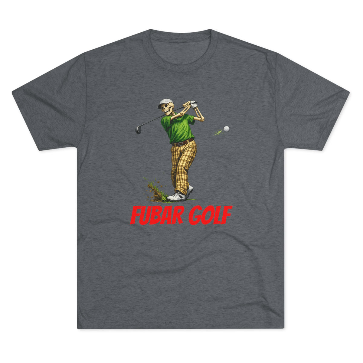 'FUBAR Golf' Vintage Golfer Graphic Tee