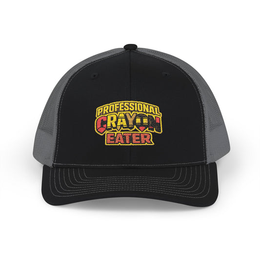 Richardson Professional Crayon Eater Snapback Trucker Cap (Embroidered)