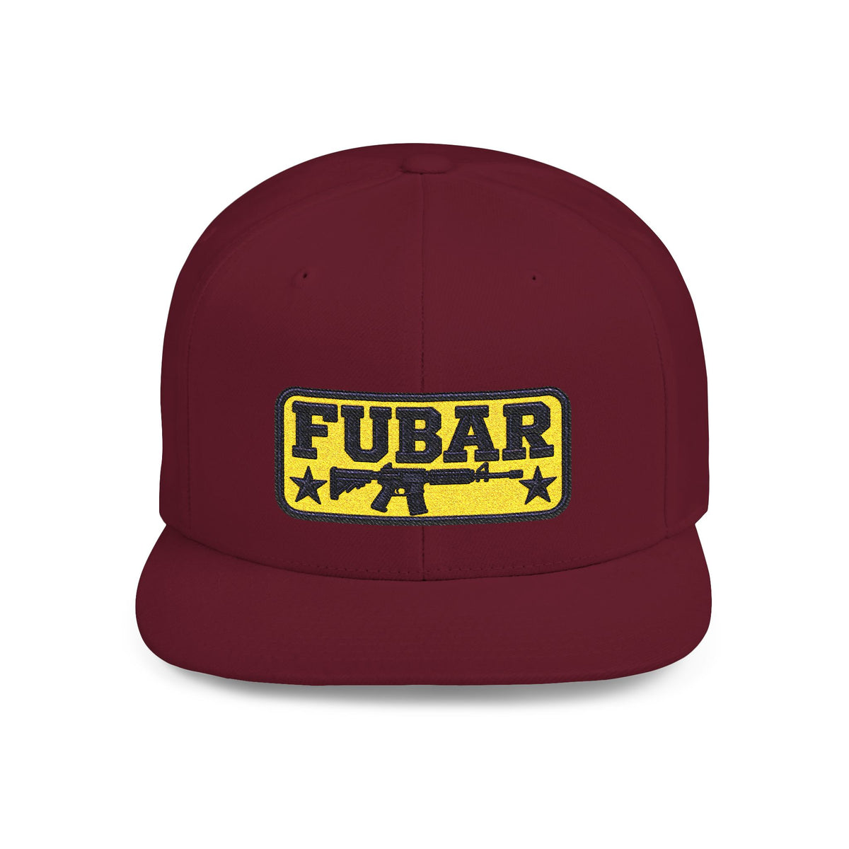 FUBAR Flat Bill Snapback Hat – Tactical Patch Cap