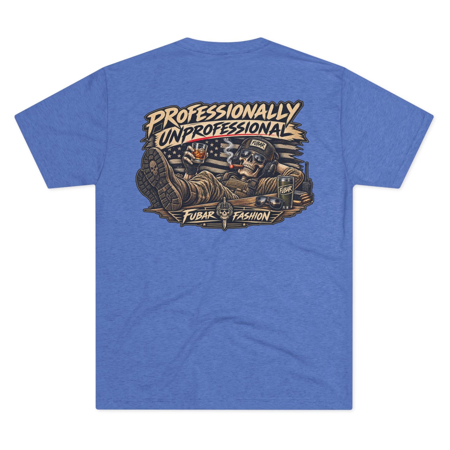 "Professionally Unprofessional" Graphic Crew Shirt