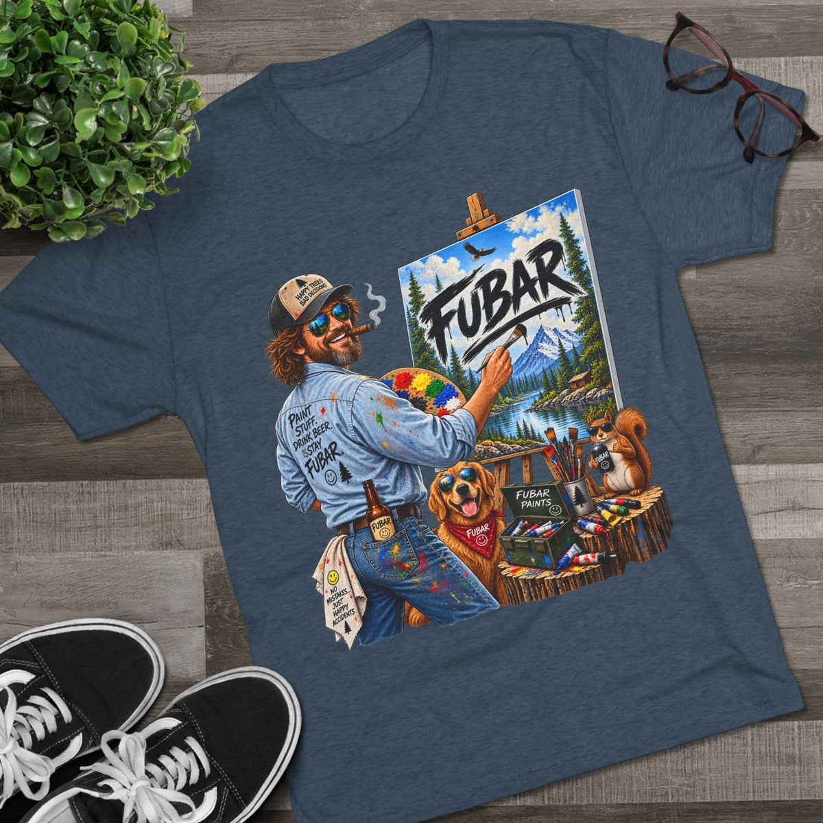FUBAR Painter Graphic Tee