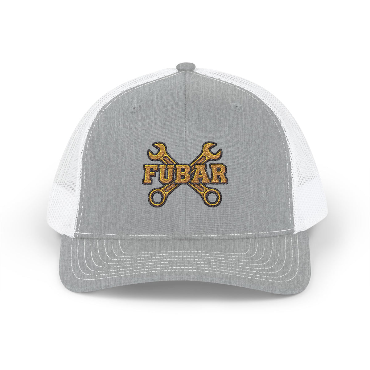 Richardson FUBAR Wrench Logo Trucker Cap (Embroidered)