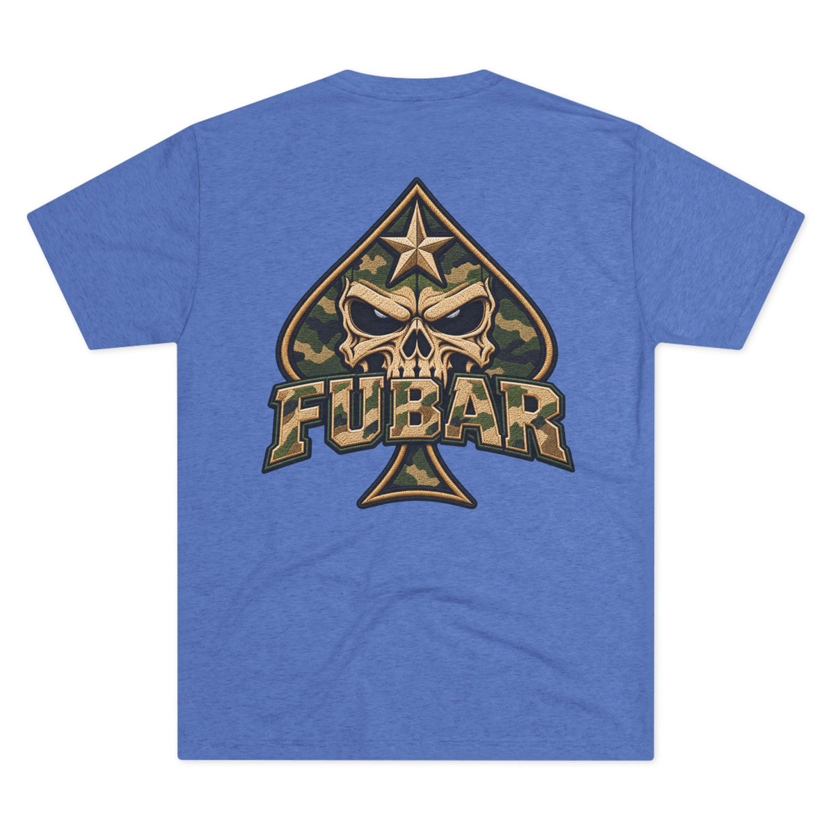 "Morale Is a Mission" FUBAR Skull Graphic Shirt