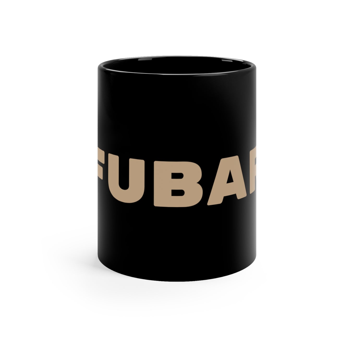 FUBAR Black 11oz Coffee Mug
