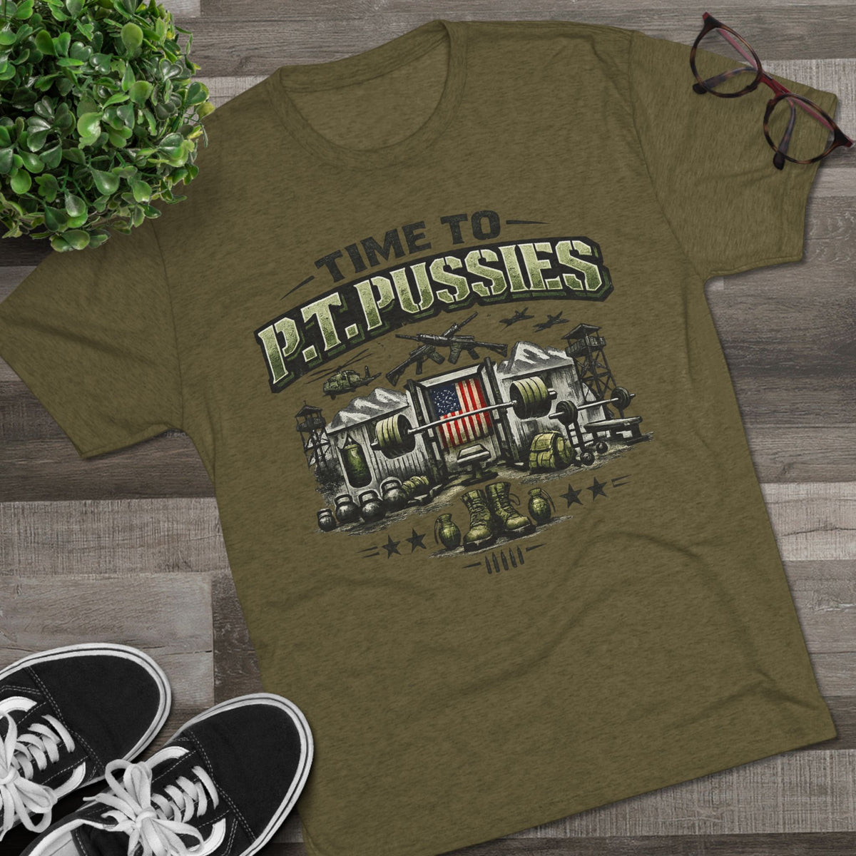 P.T. Pussies FUBAR Graphic Tee