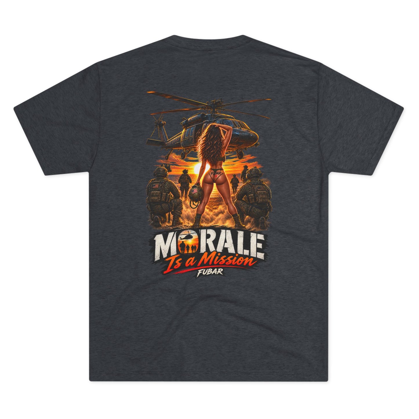 "Morale Is a Mission" Crew Shirt