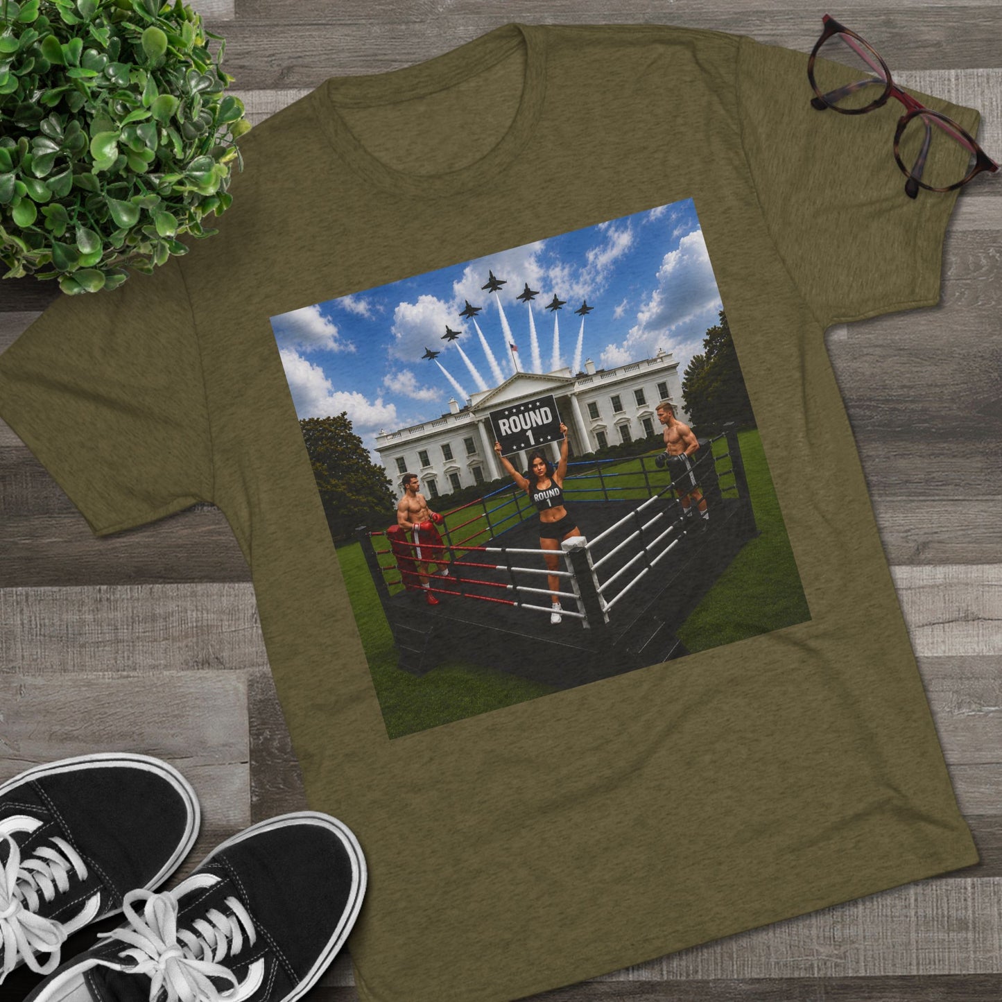 Fight Night White House Graphic Tee