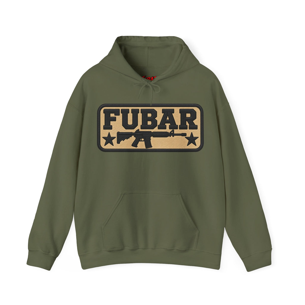 FUBAR Tactical Hoodie — "YAT YAS on Back" Graphic Pullover
