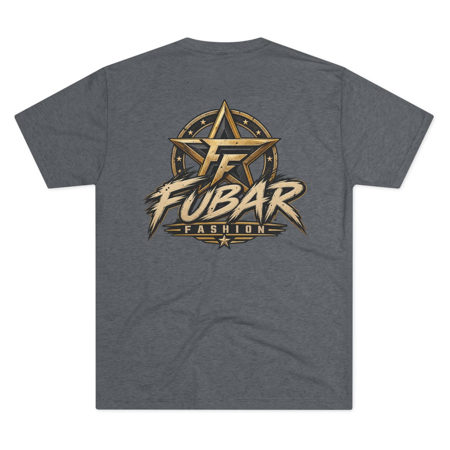 Military Inspired Bomb & Star Emblem T-Shirt