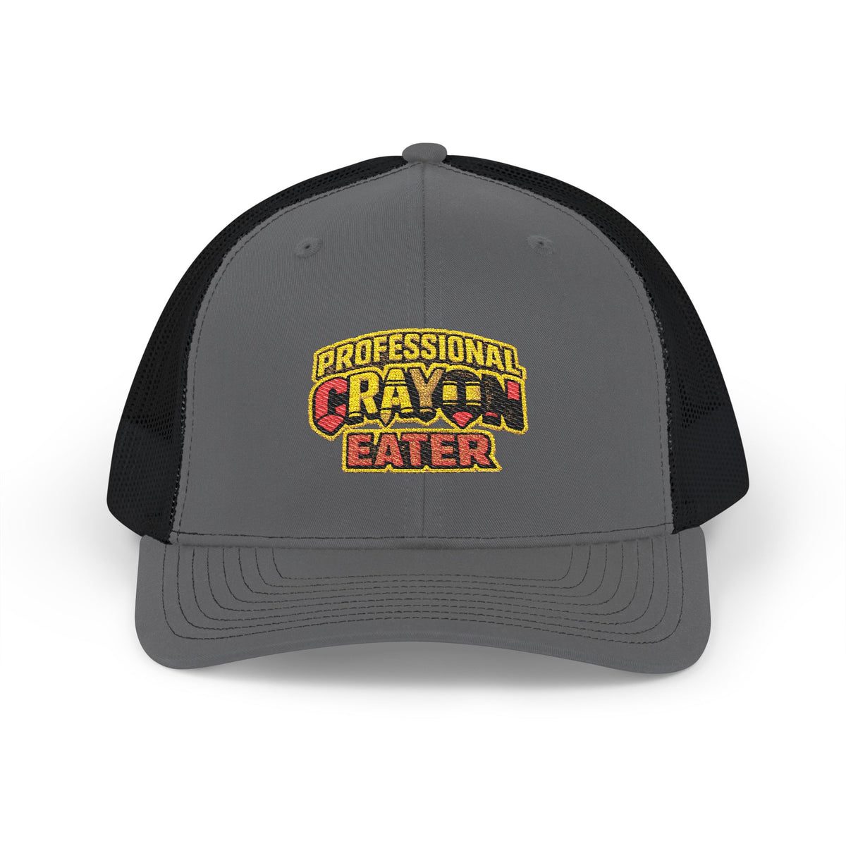 Richardson Professional Crayon Eater Snapback Trucker Cap (Embroidered)