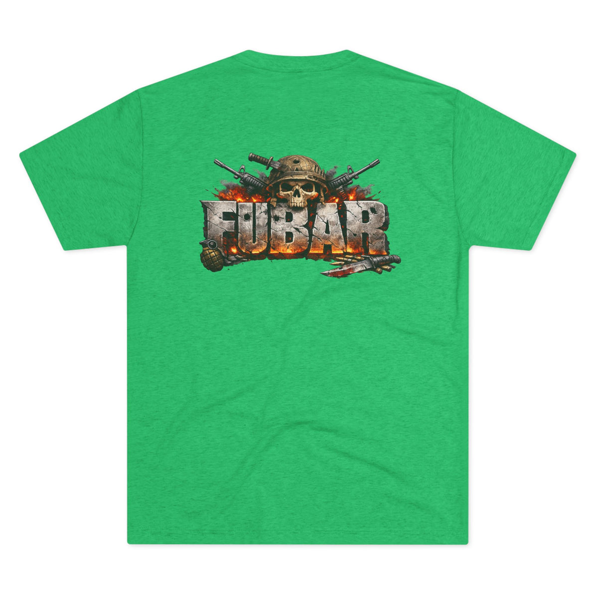 FUBAR Military Skull & Pin-Up Graphic Tee
