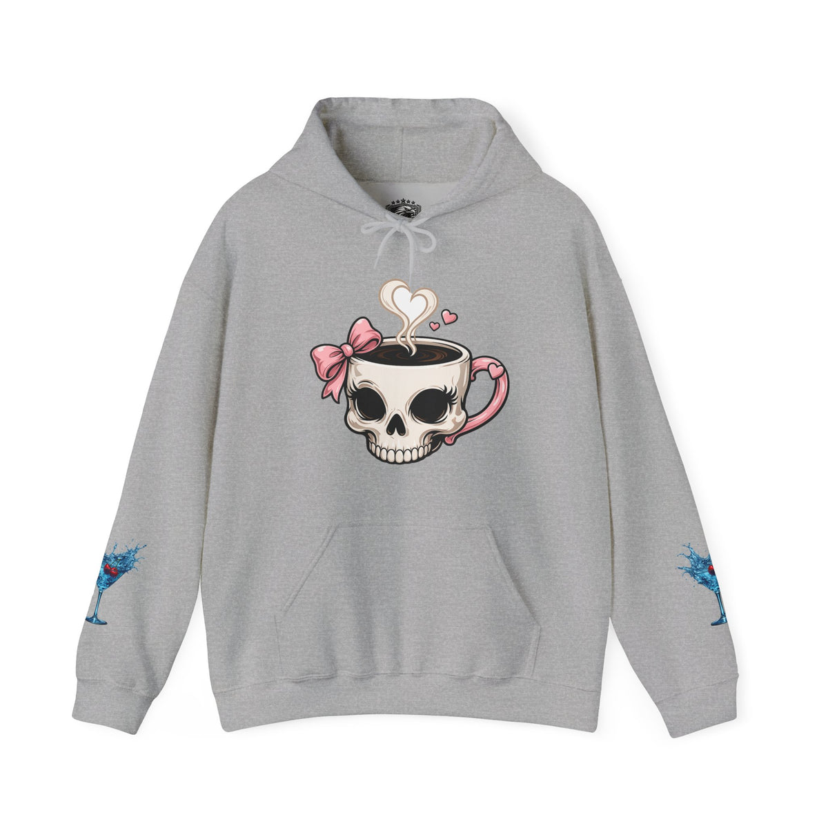 Women's Skull Coffee Hoodie