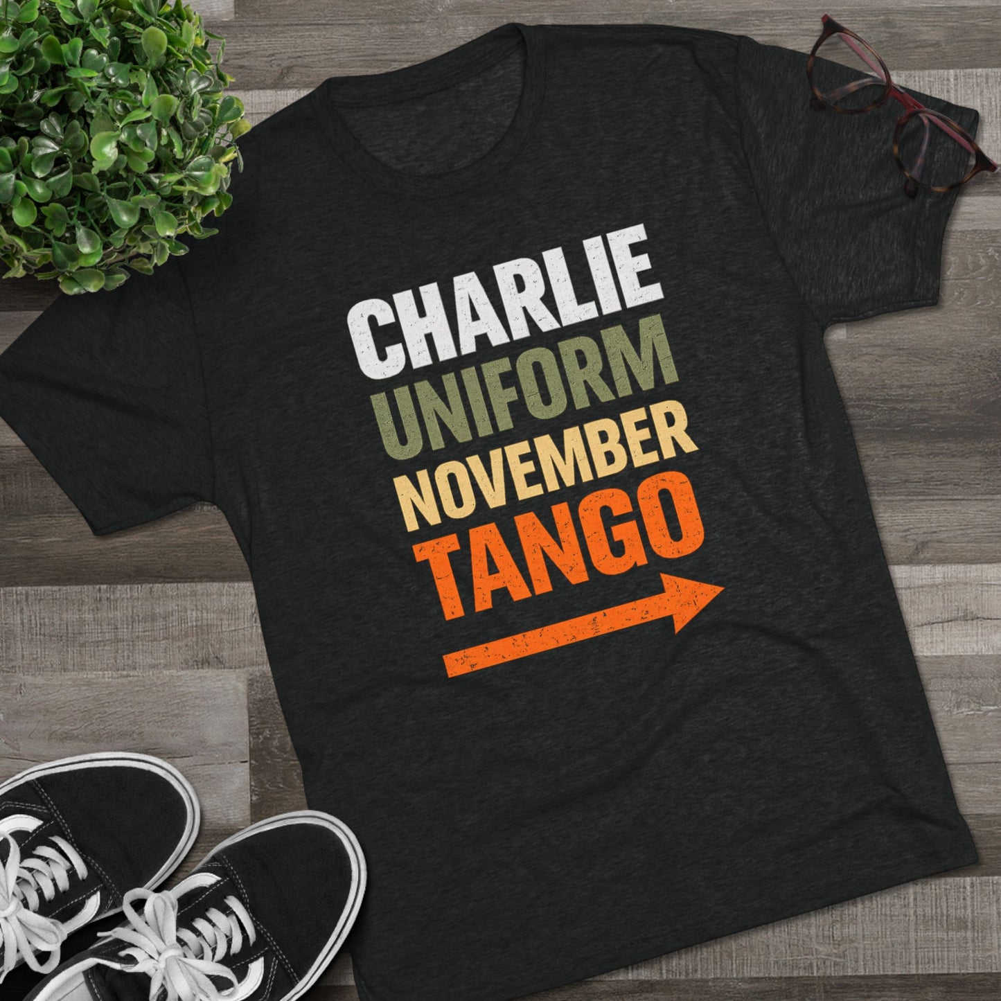 Charlie Uniform November Tango T‑Shirt