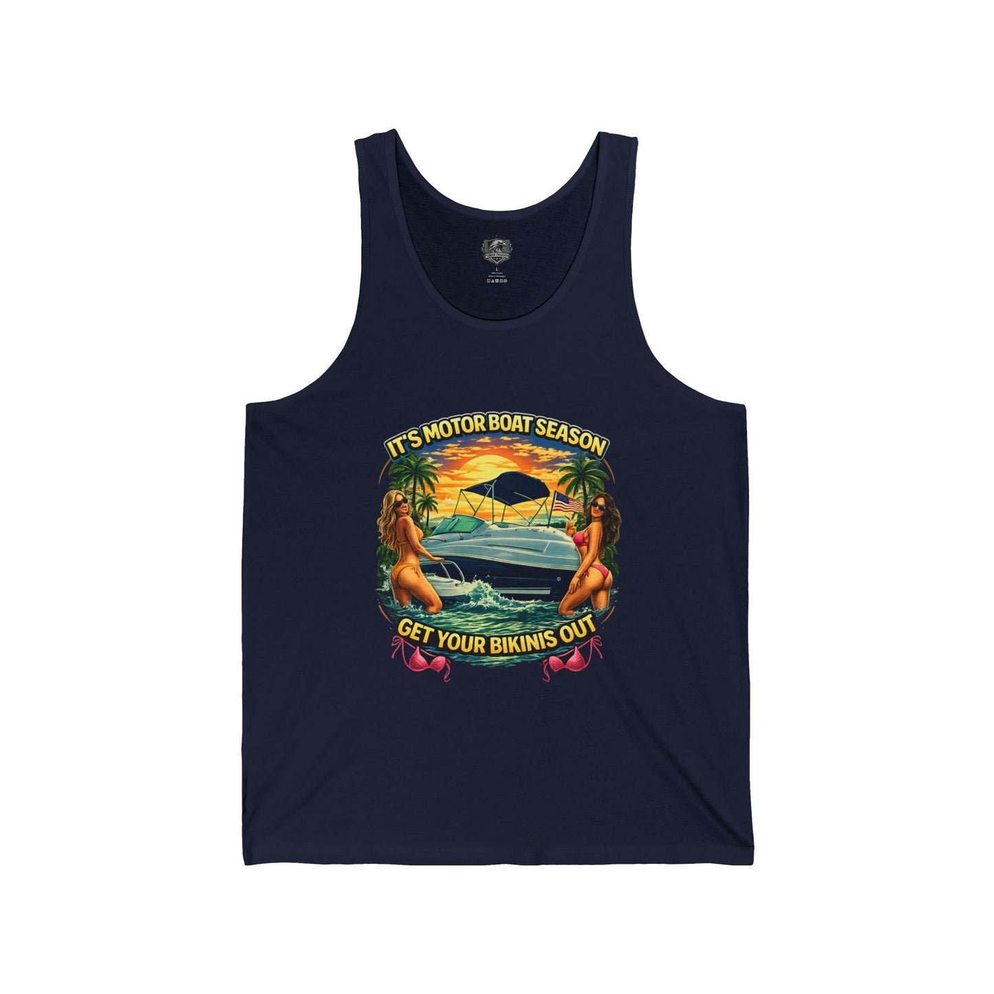Men's Motor Boat Season (Tank Top)