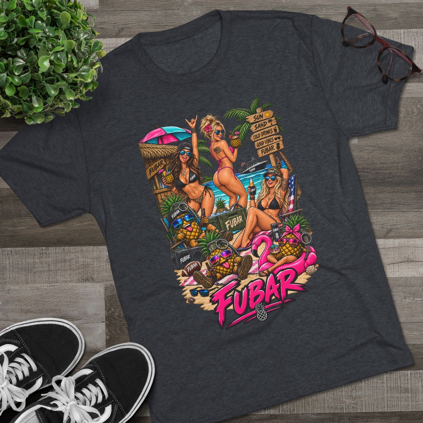 Women's FUBAR Beach Party T‑Shirt