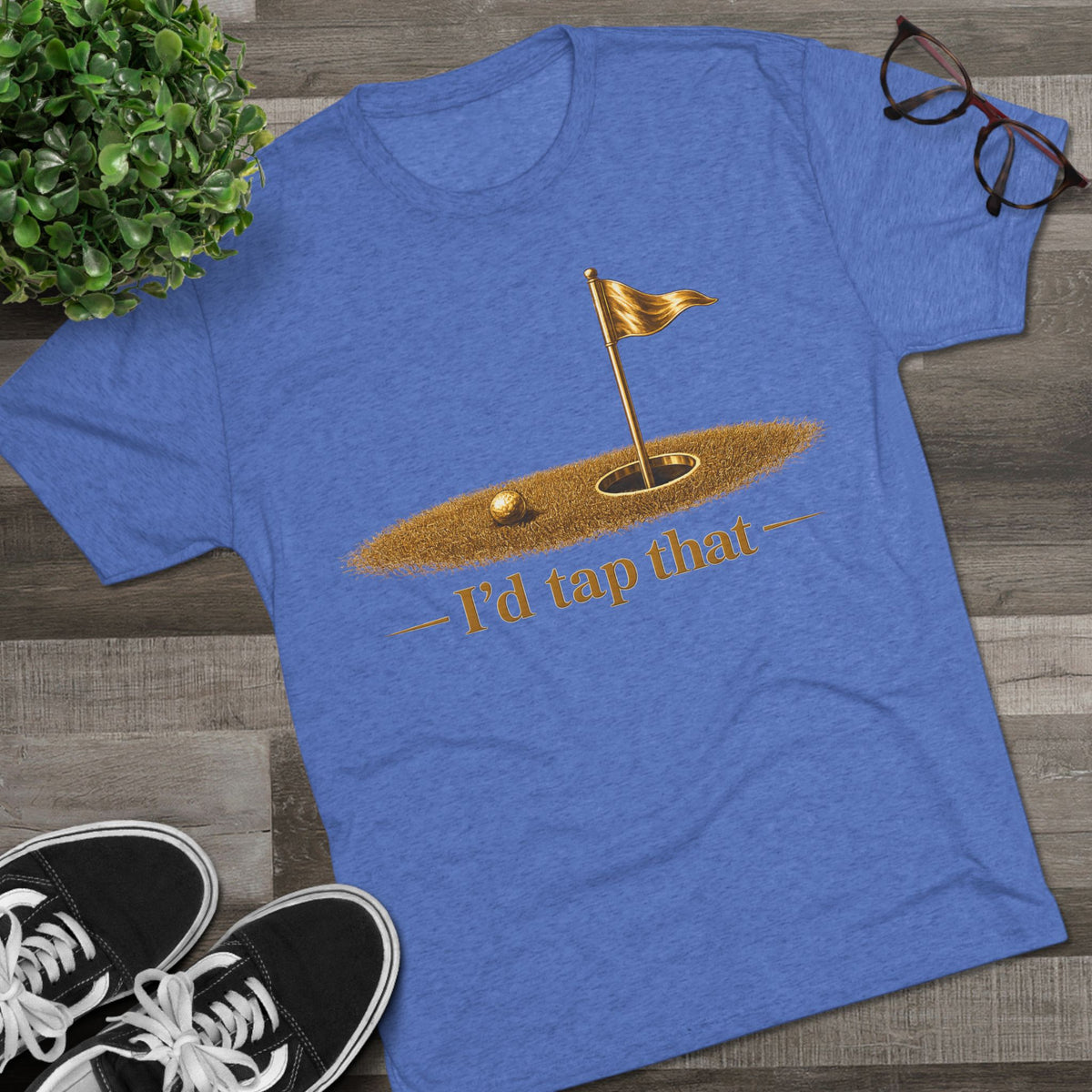 "I'd Tap That" with Skull Cigar FUBAR Back Graphic