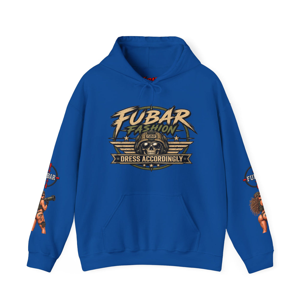 Disabled Veteran Hoodie — FUBAR Fashion "Dress Accordingly"