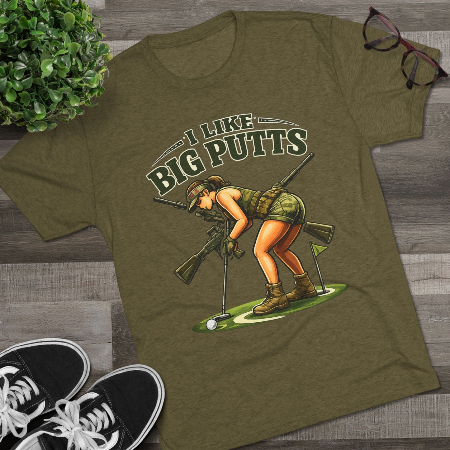 "I Like Big Putts" Graphic Shirt