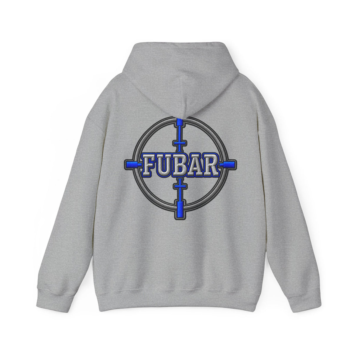 FUBAR Target Logo Hoodie — Tactical Graphic Pullover
