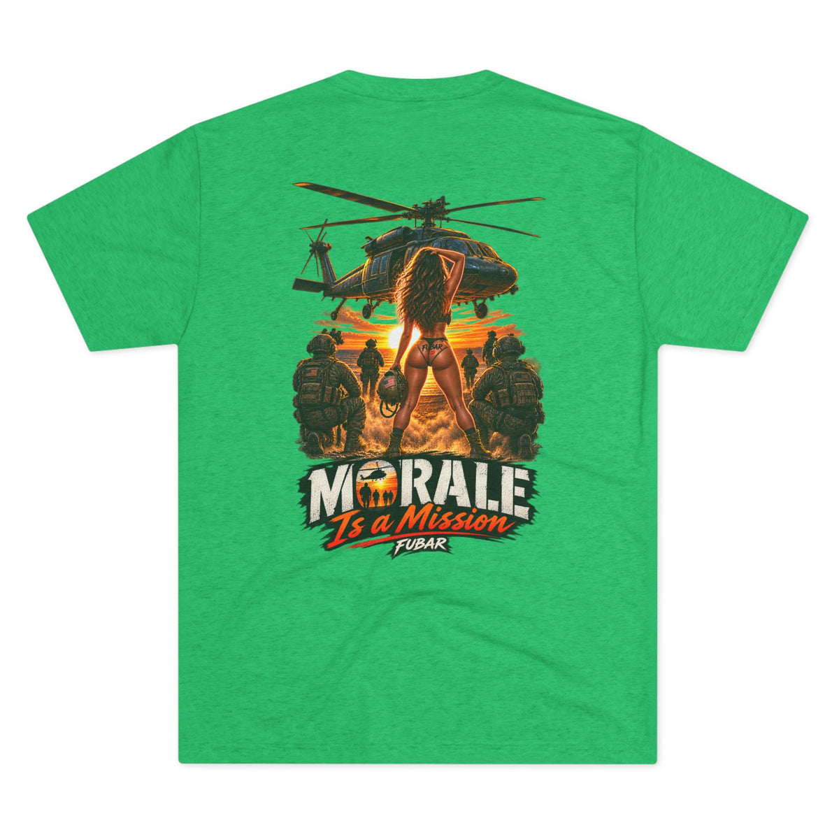 "Morale Is a Mission" Crew Shirt