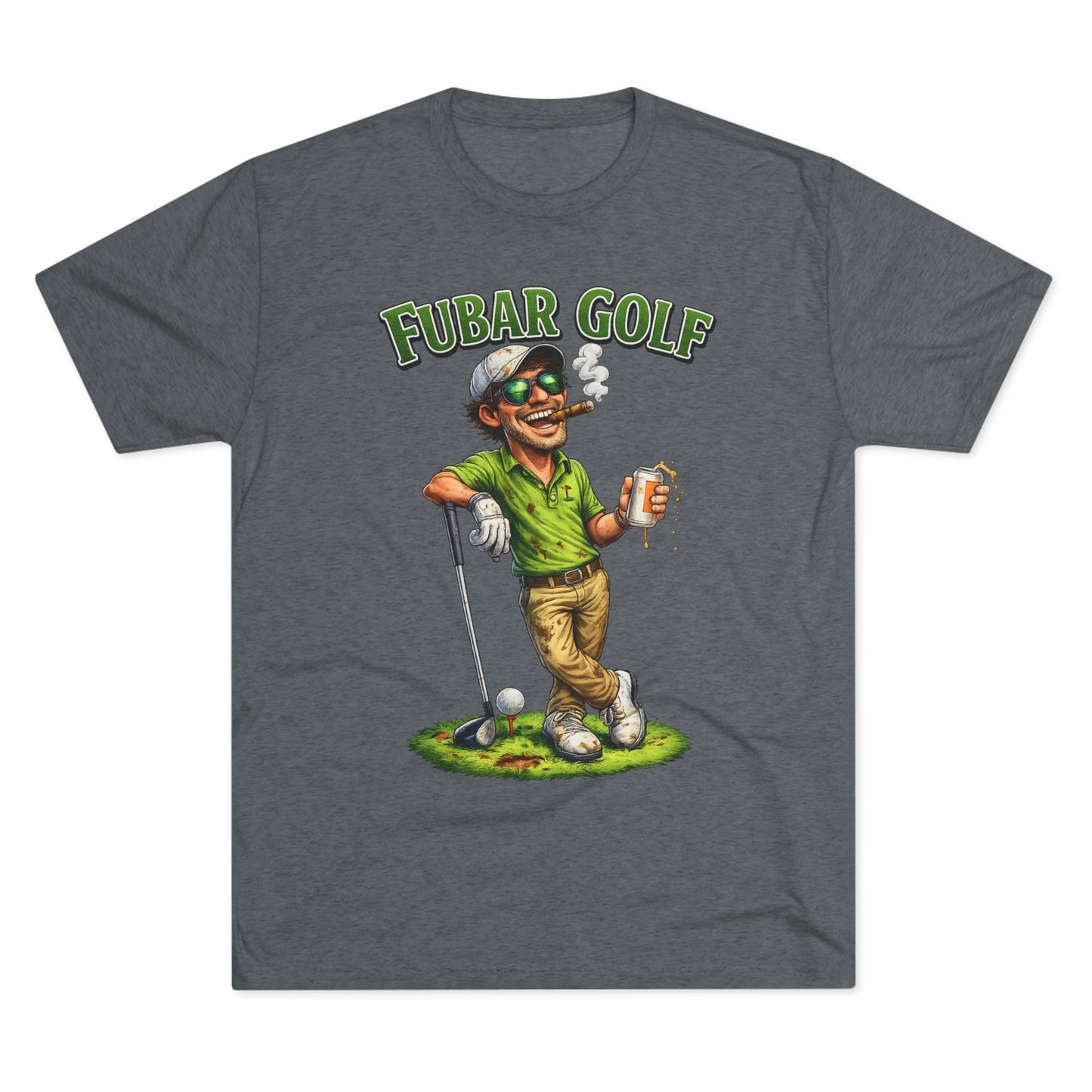 FUBAR Golf Cartoon Shirt