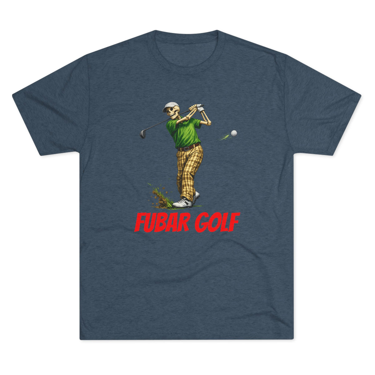 'FUBAR Golf' Vintage Golfer Graphic Tee