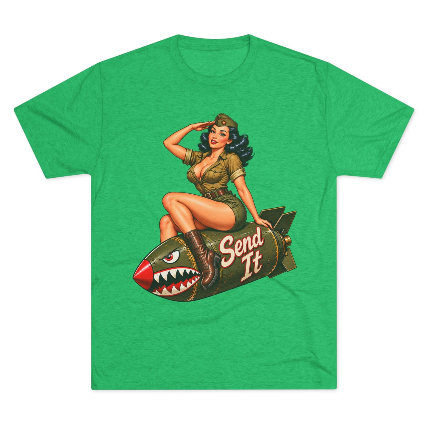Send It Pinup Bomb Tee