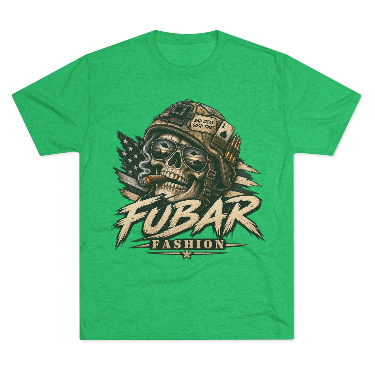 Skull Soldier FUBAR Graphic Tee