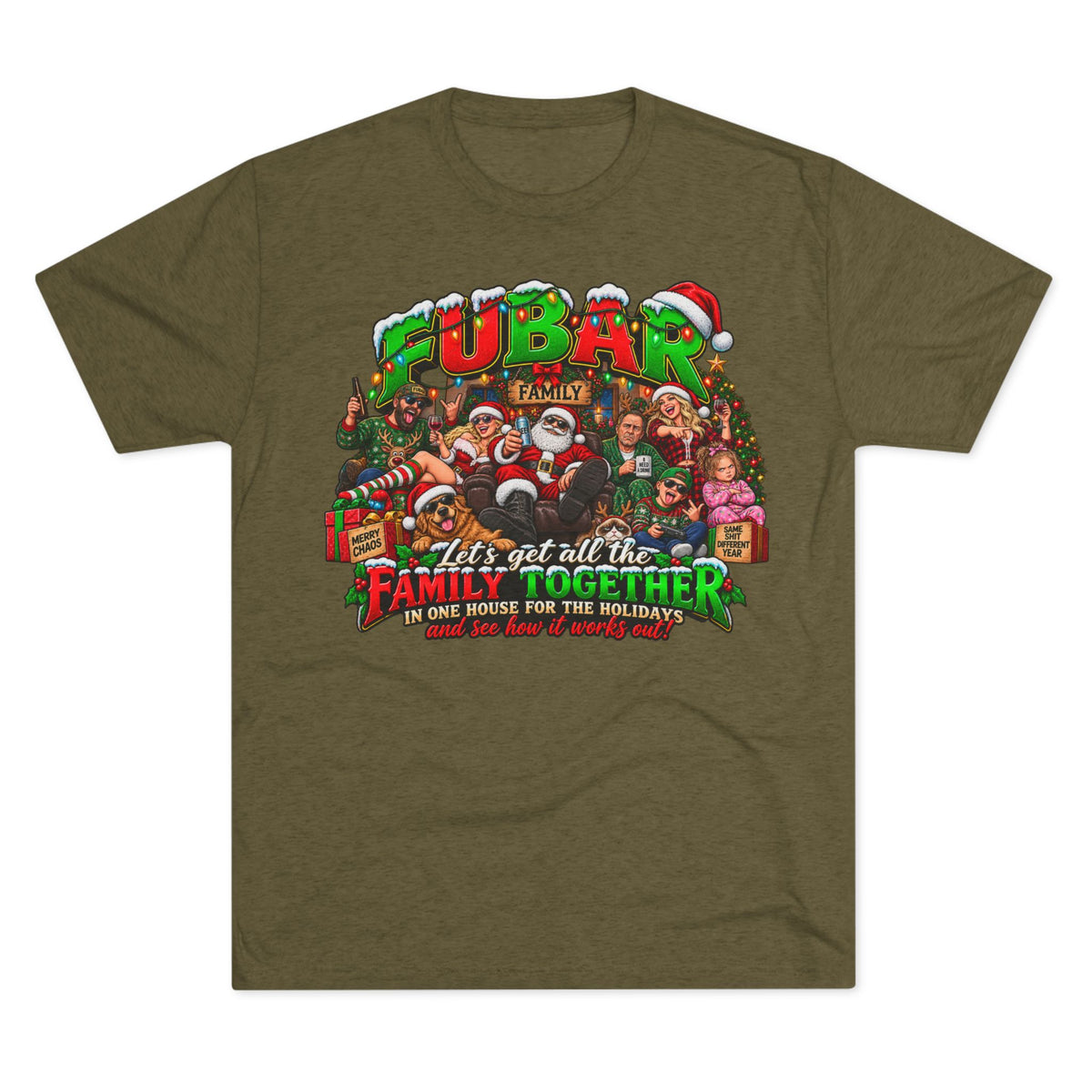 FUBAR Family Christmas Tee