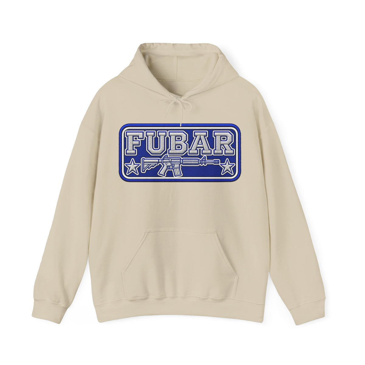 FUBAR Target Logo Hoodie — Tactical Graphic Pullover