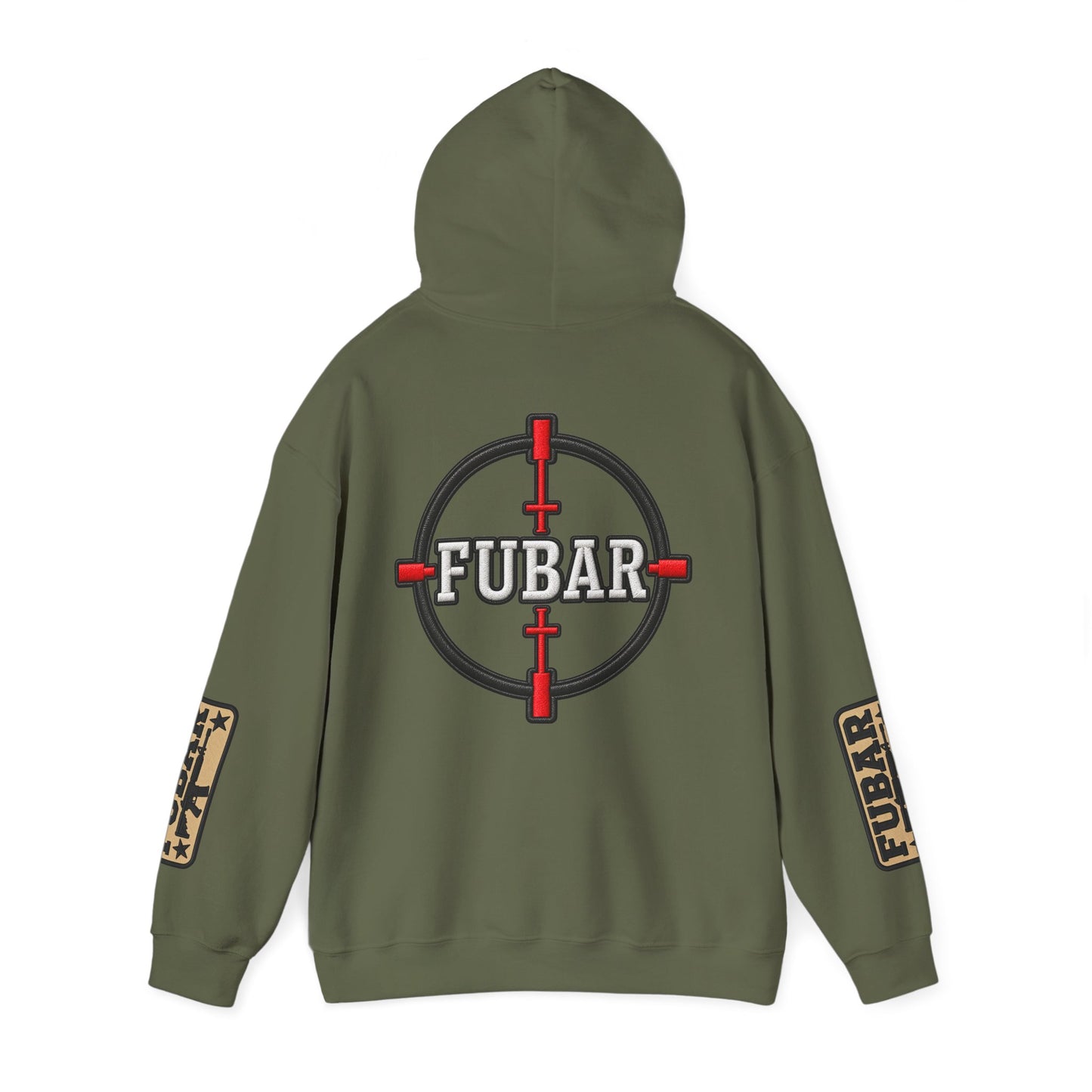 FUBAR Target Logo Hoodie