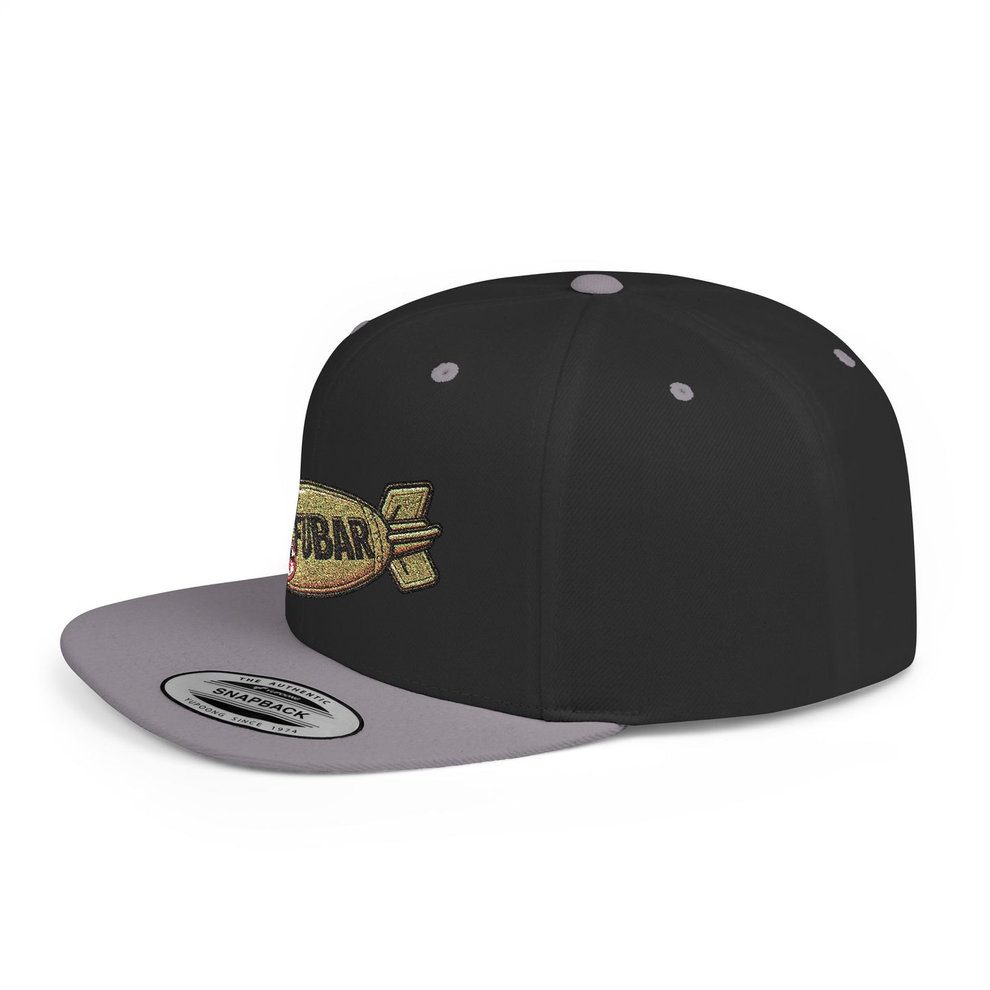 FUBAR Shark Bomber Patch Snapback Hat