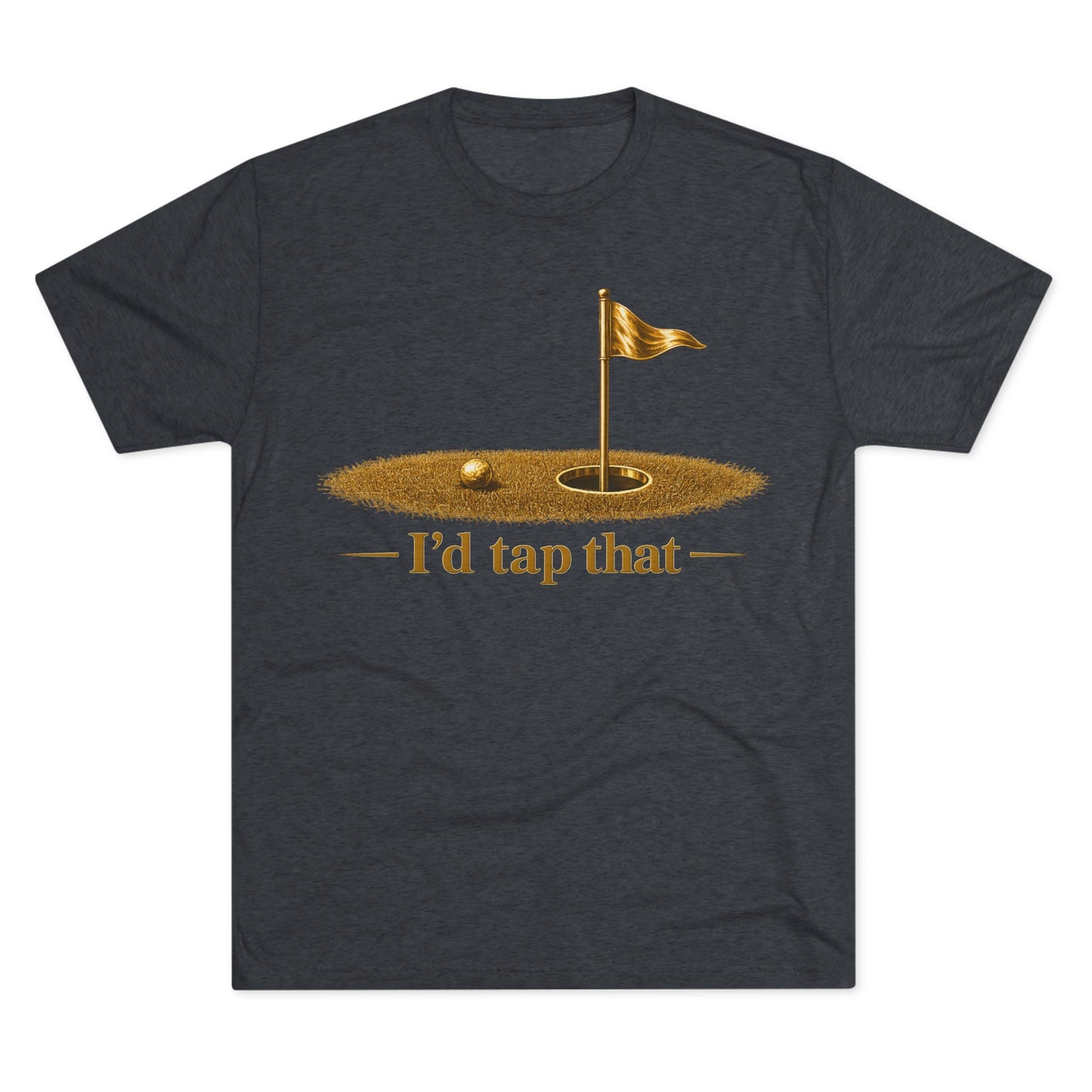 "I'd Tap That" with Skull Cigar FUBAR Back Graphic