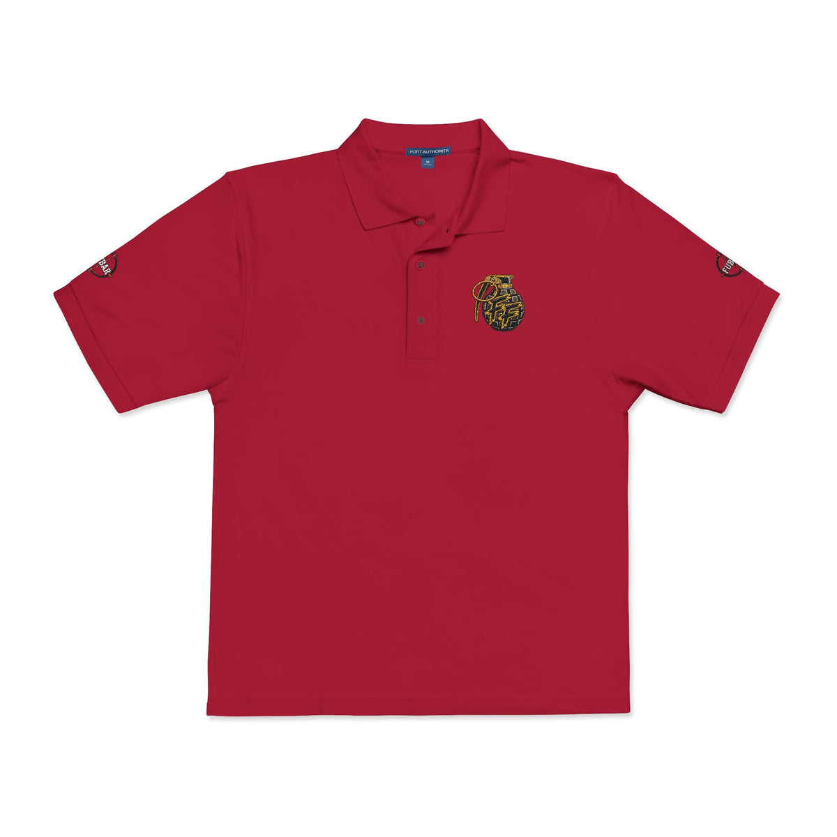 Embroidered Grenade Polo Shirt