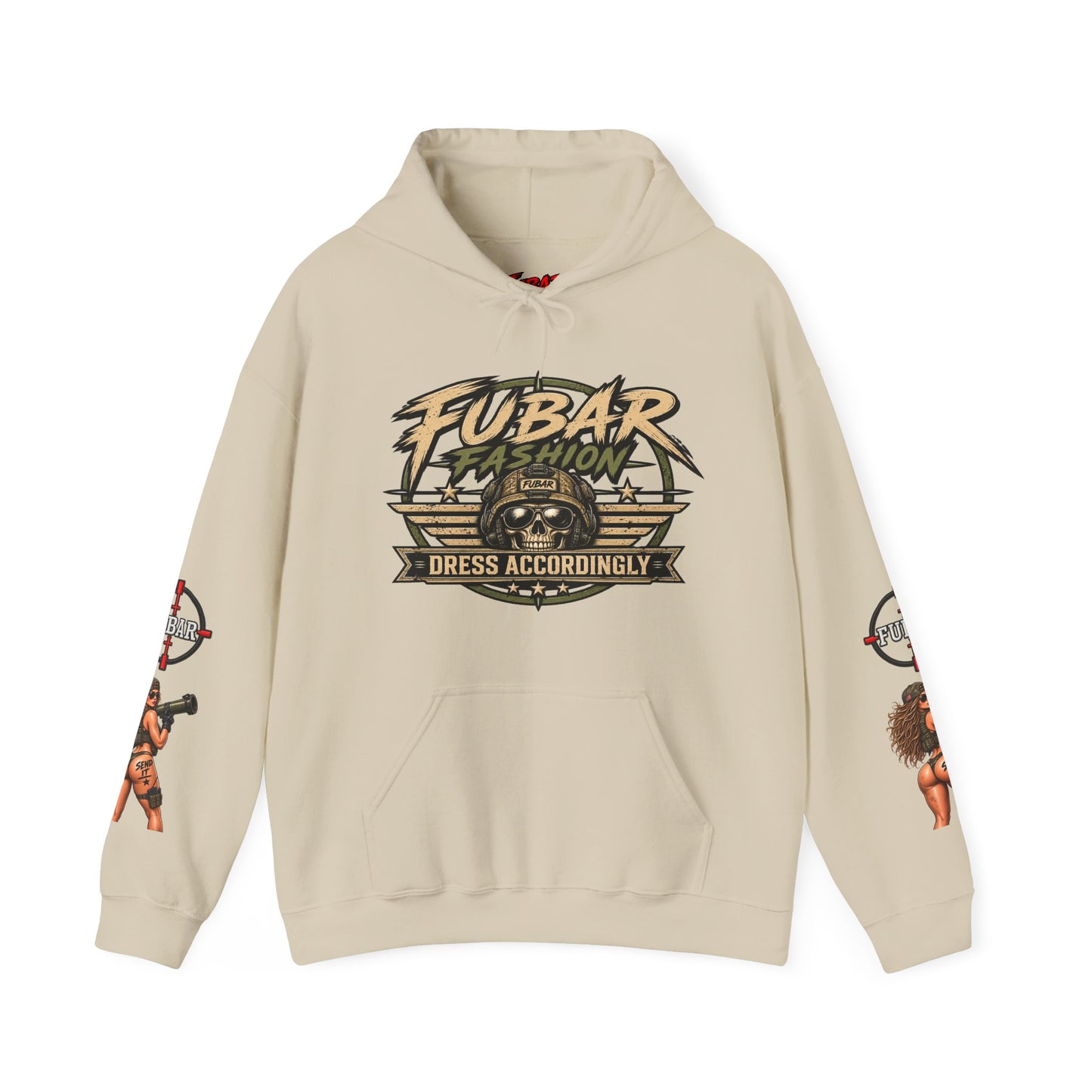 Disabled Veteran Hoodie — FUBAR Fashion "Dress Accordingly"