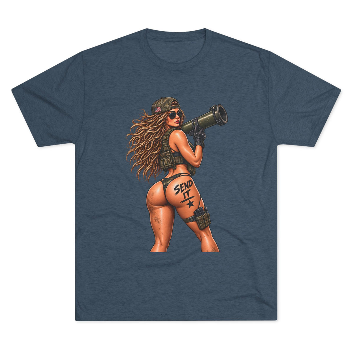 'Send It' RPG Girl & 'Have a Nice Day' Grenade Graphic