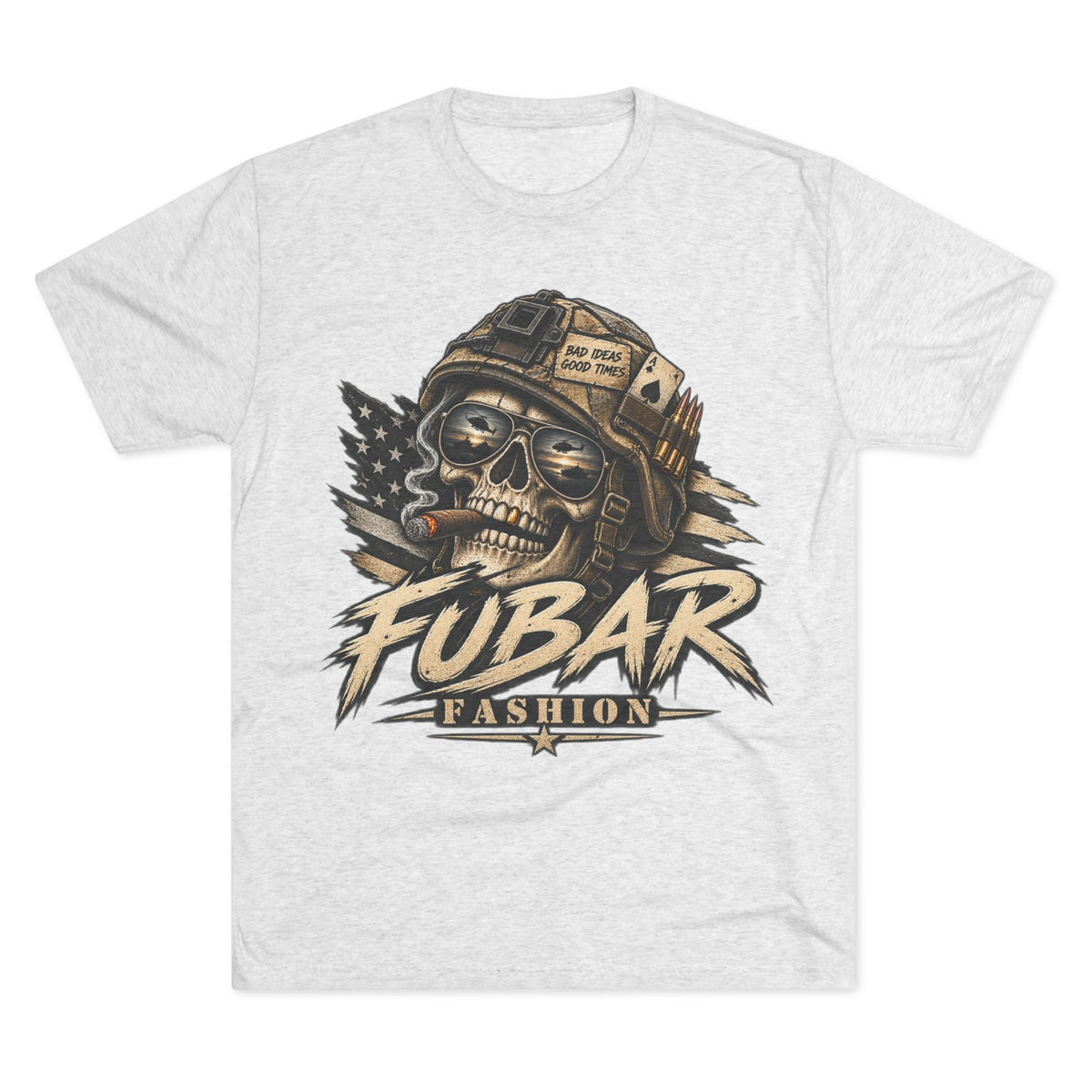 Skull Soldier FUBAR Graphic Tee