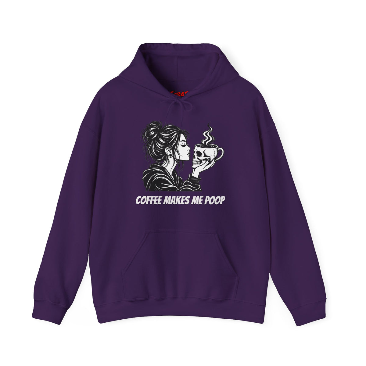Women's-Coffee Makes Me Poop Hoodie