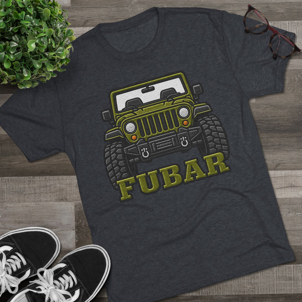FUBAR Military Jeep T‑Shirt